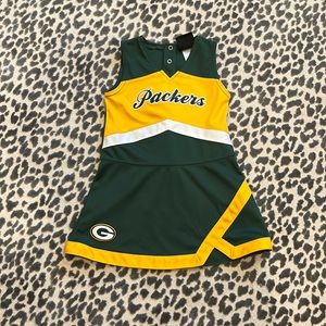 Packers Toddler Cheer Uniform NWT